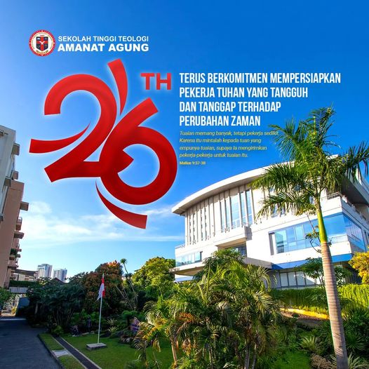 Ulang Tahun Ke-26 STT Amanat Agung